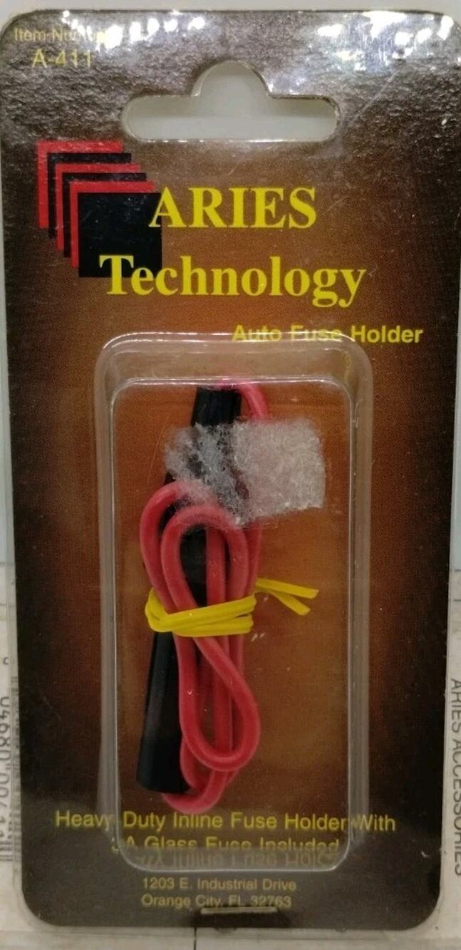 Aries Technology 12 Gauge Fuse Holder - Item A-411 NOS